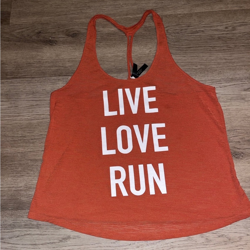 Orange Tank Top